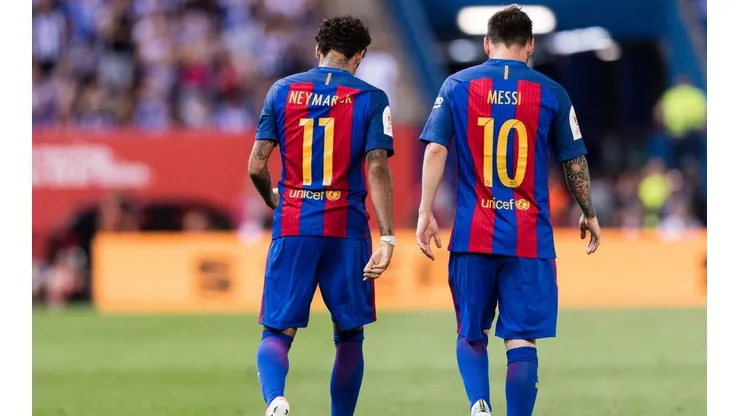 Lionel Messi y Neymar, una dupla de oro en el Barcelona