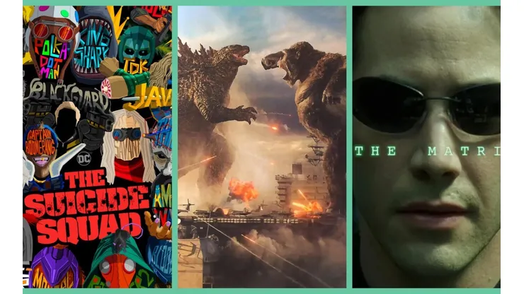 "The Suicide Squad", "Godzilla vs. Kong" y "Matrix 4", son algunas de las películas Warner que debutarán en simultáneo en cines y HBO Max.