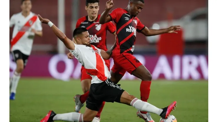 Paulo Díaz vive un buen presente en River Plate que pisa fuerte en la competencia internacional y en el ámbito local