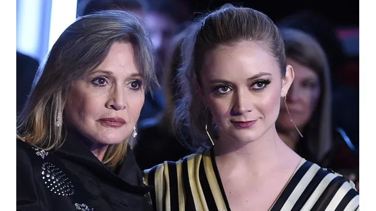 Carrie Fisher junto a su hija Billie Lourd.
