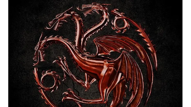 El estandarte de los Targaryen acapara el primer afiche de la precuela de "Game of Thrones".