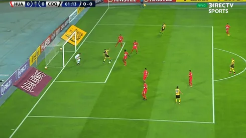 El polémico golazo de taquito de Coquimbo Unido ante Sport Huancayo en la Copa Sudamericana.