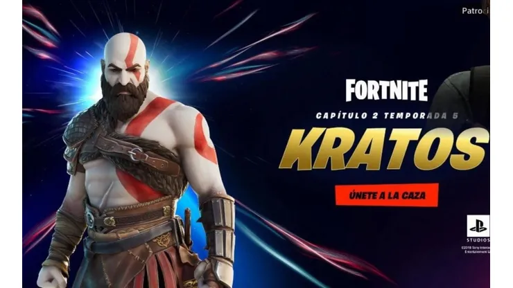 Kratos llega a Fortnite