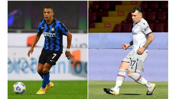 Habrá choque de chilenos en el Calcio este sábado.