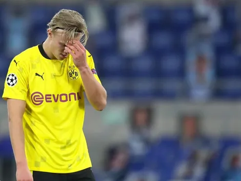 Haaland se desgarra y no volverá a jugar hasta 2021