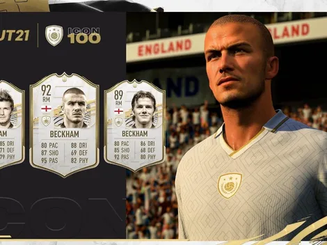 FIFA 21 revela las habilidades de las cartas de Beckham
