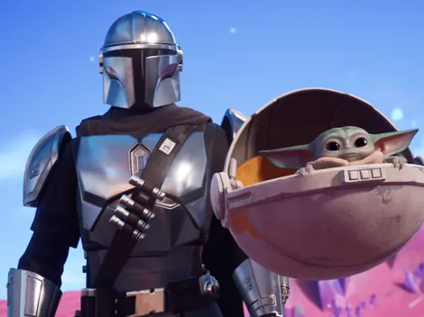 La skin de The Mandalorian y Baby Yoda en Fortnite