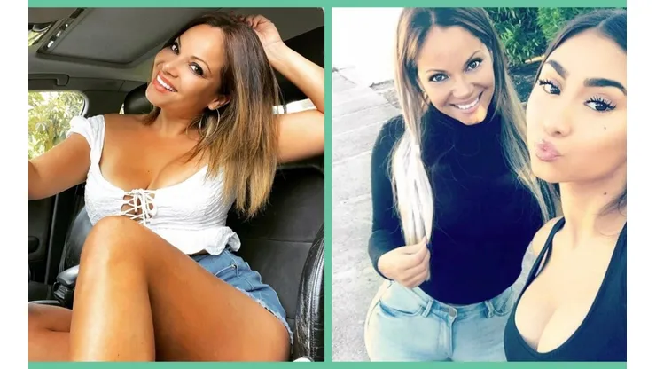 Lorena Astorga junto a Paloma Mami.