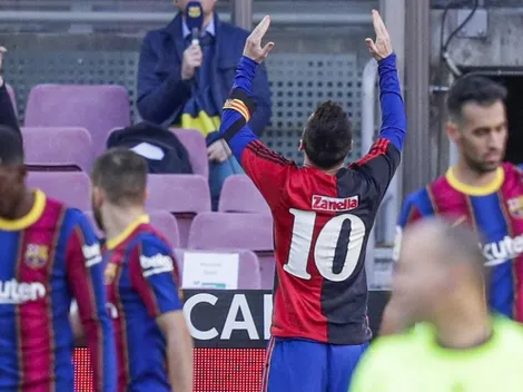 Árbitro explica en detalles la amarilla a Messi por su homenaje