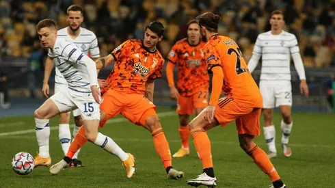 En el partido disputado en Kiev, Juventus se impuso con gran actuación de Álvaro Morata.