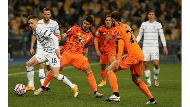 En el partido disputado en Kiev, Juventus se impuso con gran actuación de Álvaro Morata.
