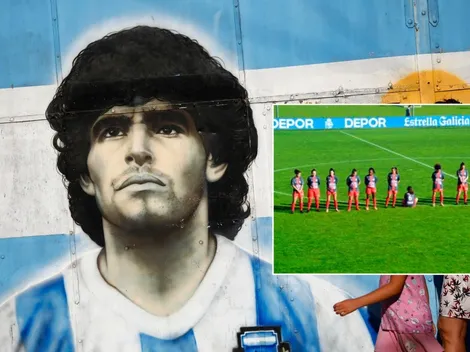 Futbolista española se niega a rendir homenaje a Maradona