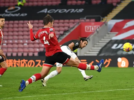 United le gana al Southampton con Cavani en modo bestia