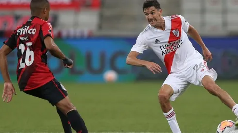 River sacó un resultado importante en Brasil gracias al gol de Paulo Díaz.