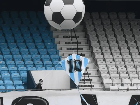 Los homenajes de Racing a Diego Armando Maradona