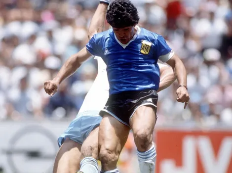 Camiseta de la Mano de Dios cuesta dos millones de dólares