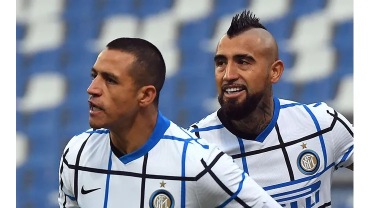 Gran partido de los chilenos en Italia