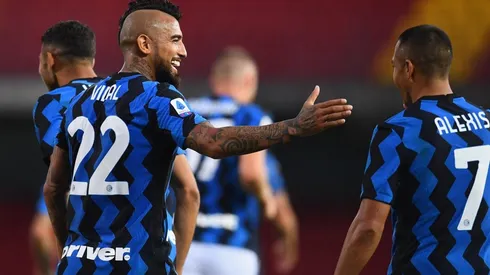 Vidal y Alexis desde la partida