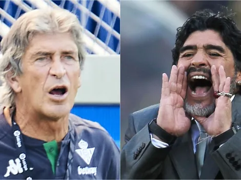 Pellegrini encuentra la definición perfecta de Diego Maradona