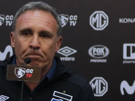 Espina se abre a que lo despidan de Colo Colo, pero no renuncia