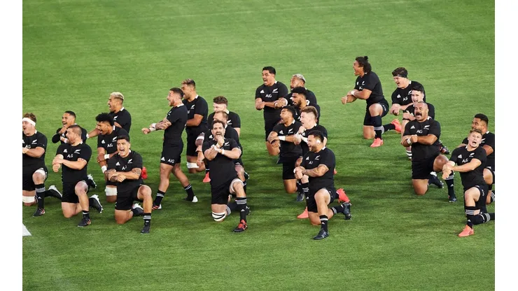 El Haka en honor al Diego