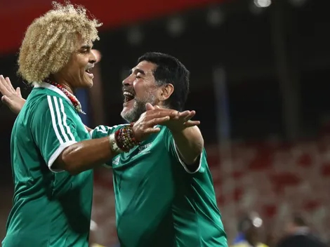 Carlos Valderrama derrocha pasión al recordar a D10S