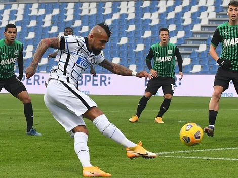 Video: Arturo Vidal se redime y fuerza el segundo gol de Inter
