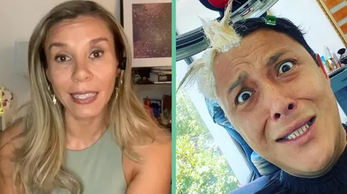 Cecilia Gutiérrez en la última transmisión de "Primer Plano del Pueblo", donde anunció la salida de Sergio Rojas.