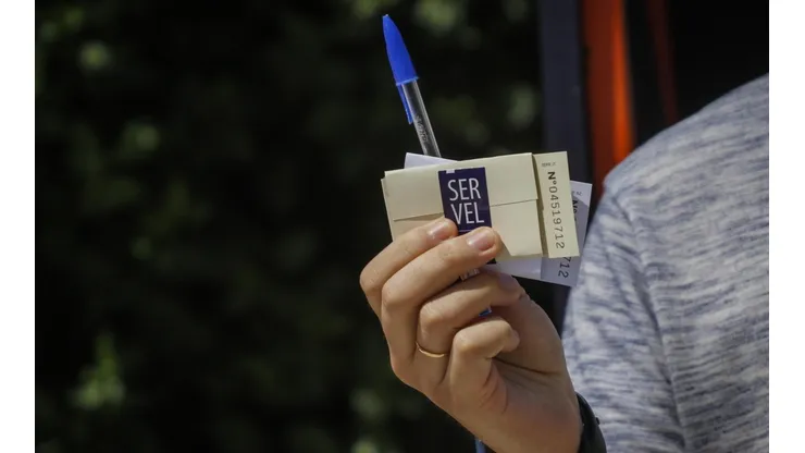 Cada votante debe llevar su propio lapiz pasta azul