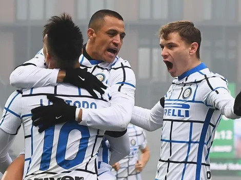 Inter golea al Sassuolo con gran actuación de Alexis y Vidal
