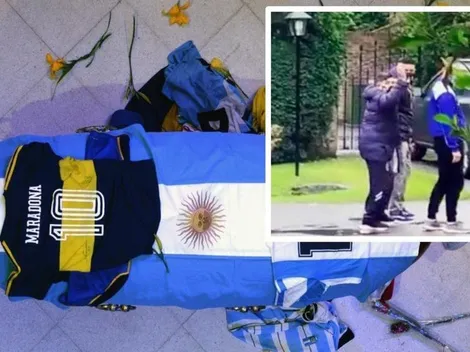 Último video de Maradona con vida fue captado por una vecina