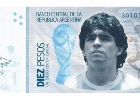 Hinchas proponen que billete argentino lleve la cara de Maradona