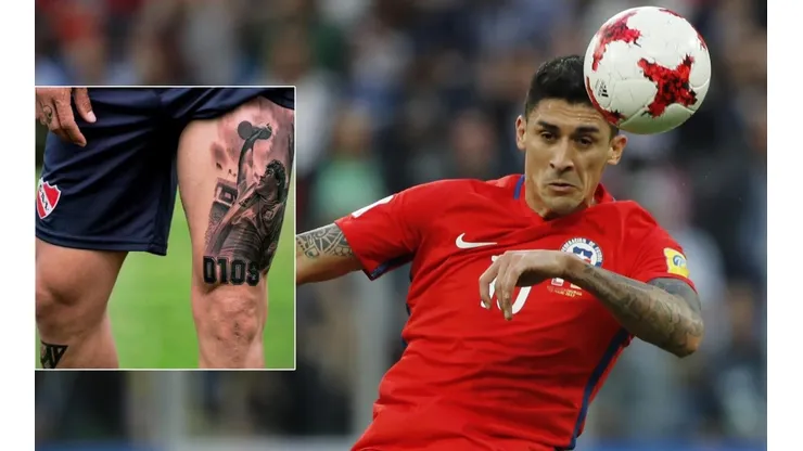 Pablo Hernández era uno de los más fanáticos de Diego Maradona en la Roja