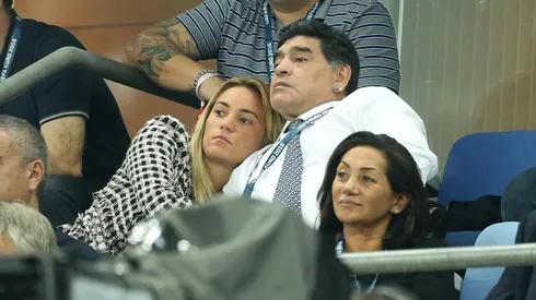 Oliva fue la última pareja formal de Maradona antes de su muerte.