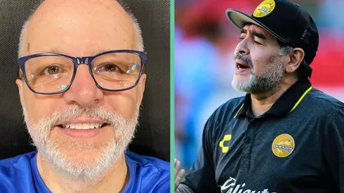 Alberto Plaza quiso decir lo suyo sobre Diego Maradona.