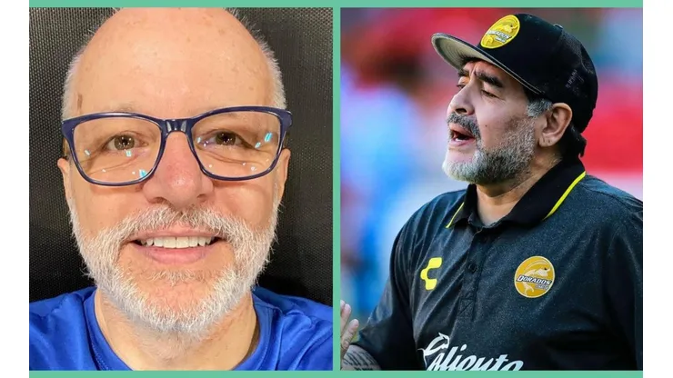 Alberto Plaza quiso decir lo suyo sobre Diego Maradona.