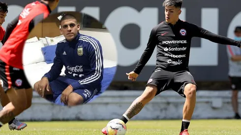 Brandon Cortés ya está en Juan Pinto Durán con la selección chilena sub 20.