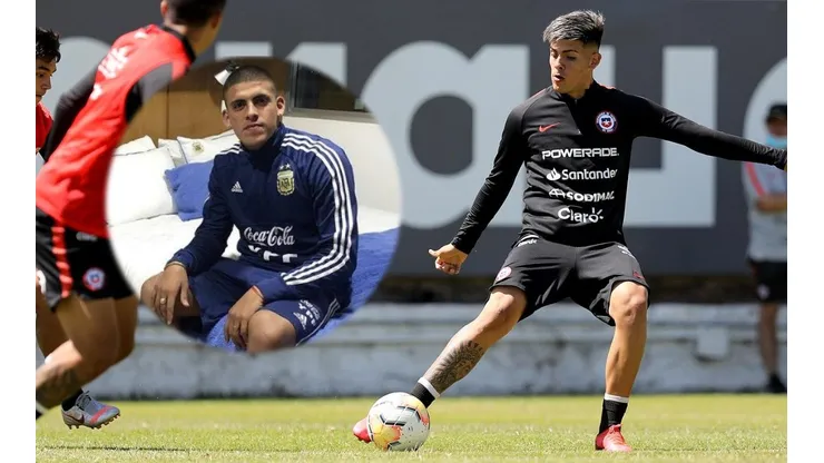 Brandon Cortés ya está en Juan Pinto Durán con la selección chilena sub 20.
