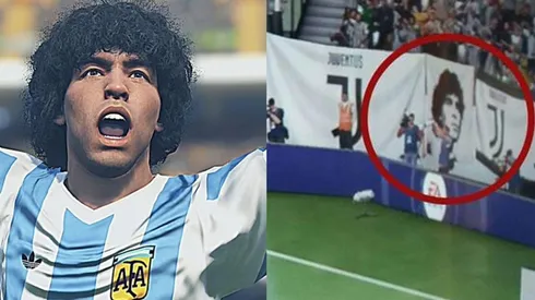 Maradona en FIFA y PES