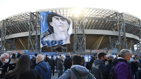 El cuerpo de Maradona está siendo velado en la Casa Rosada.