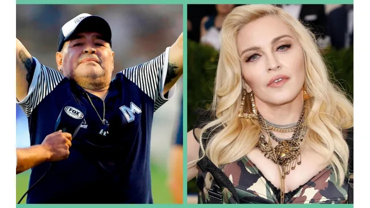 Diego Maradona falleció a los 60 años. Madonna cumplió 62 en agosto.