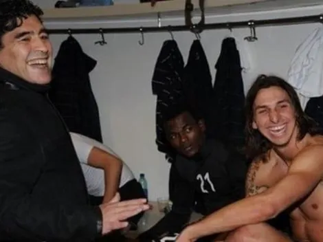 Zlatan Ibrahimovic: "Maradona no está muerto, es inmortal"