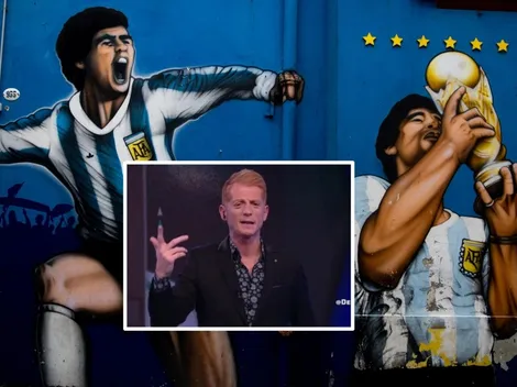 Liberman estalla en llanto por la muerte de Diego Maradona