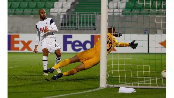 En el partido pasado el Tottenham venció al Ludogorets.