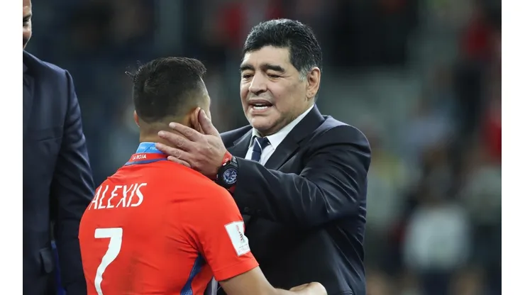 El emotivo mensaje de Alexis a Maradona