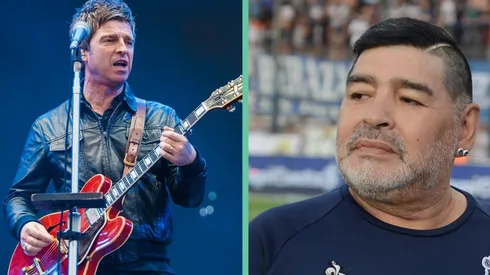 Noel Gallagher conoció a Diego Maradona en 1997.