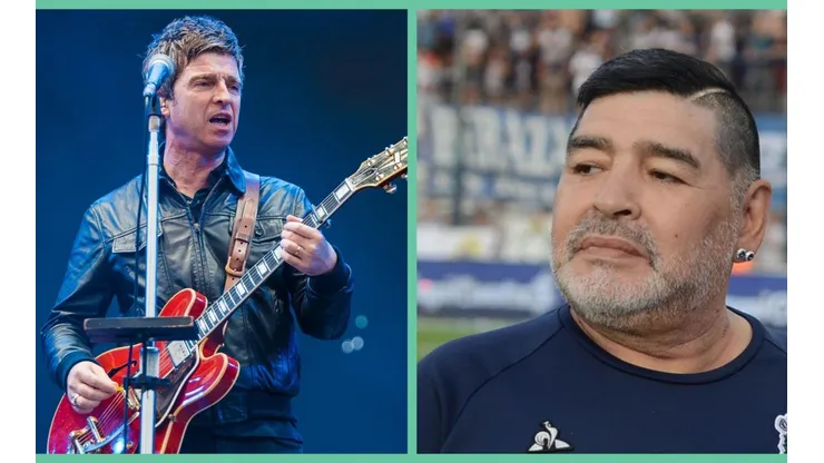Noel Gallagher conoció a Diego Maradona en 1997.