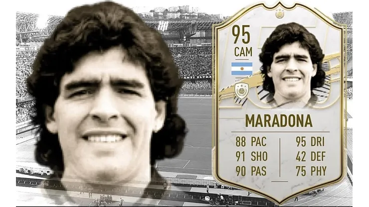 La carta de Maradona en FIFA 21 sube de precio