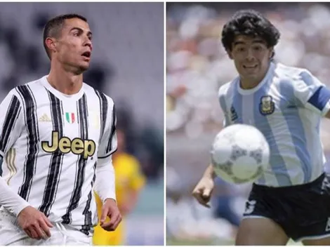 El desgarrador adiós de Cristiano Ronaldo a Maradona
