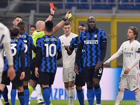 ¿Saquero? Expulsan a Vidal tras sufrir un penal del Real Madrid